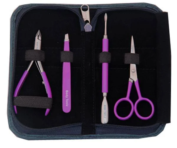 Body Toolz Purple Neon Manicure Kit