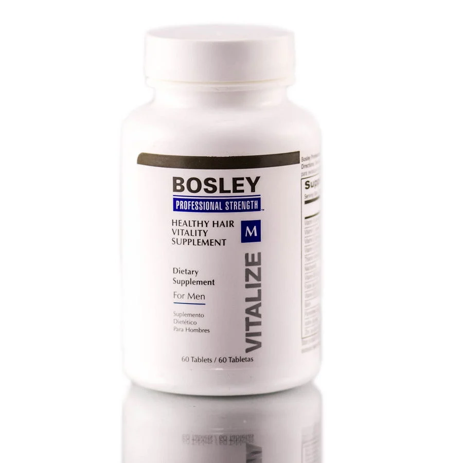 BosleyMD Healthy Hair Vitality Supplement - Men - Option : 60 tablets