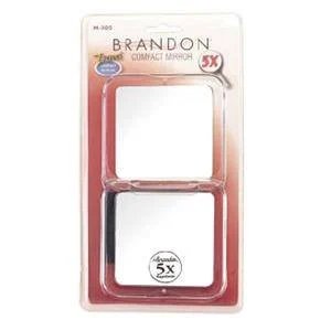 BRANDON MIRROR 5X COMPACT TRAVEL 3 1/8 INCHES