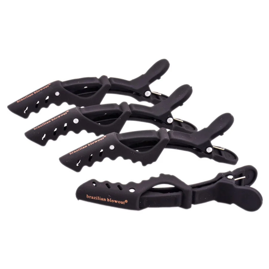Hair Clips - Black - 4 Pack