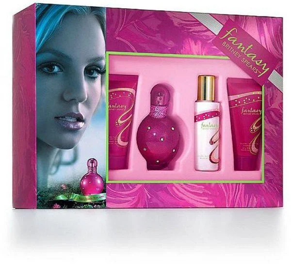 BRITNEY SPEARS FANTASY WOMEN`S HOLIDAY SET 4-PIECE