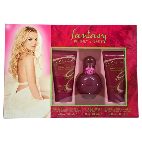 Britney Spears Fantasy Womens Gift Set 3 Piece