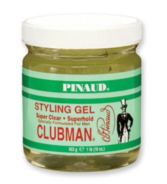 CLUBMAN STRONG HOLD STYLING GEL 16 OZ