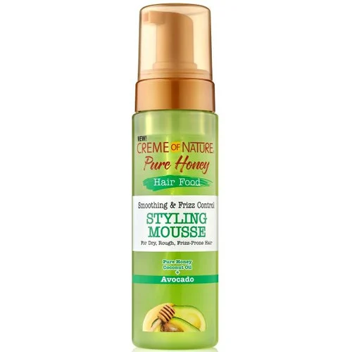 Creme of Nature Pure Honey Hair Food Avocado Mousse 7 oz.