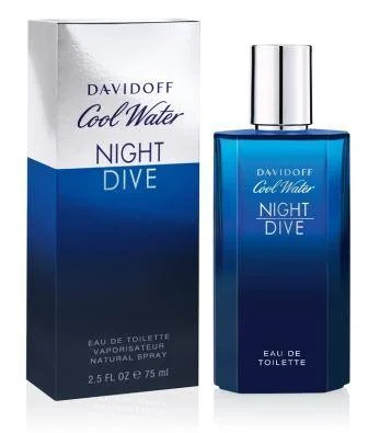 Cool Water Night Dive Men's Eau De Toilette Spray 2.5 oz