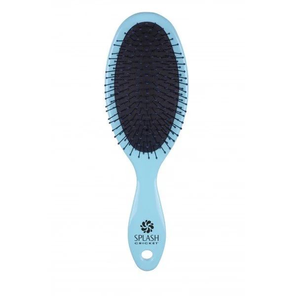 Cricket Splash Detangling Brush-True Blue