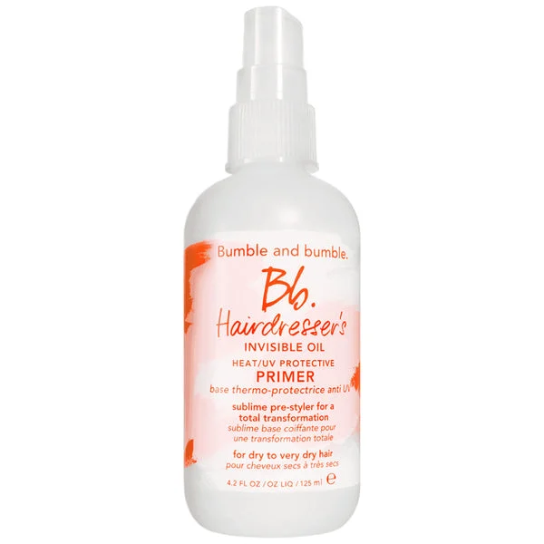 Bumble and Bumble Hairdresser's Invisible Oil Heat/UV Protective Hair Primer Leave-In Conditioner 4.2 oz