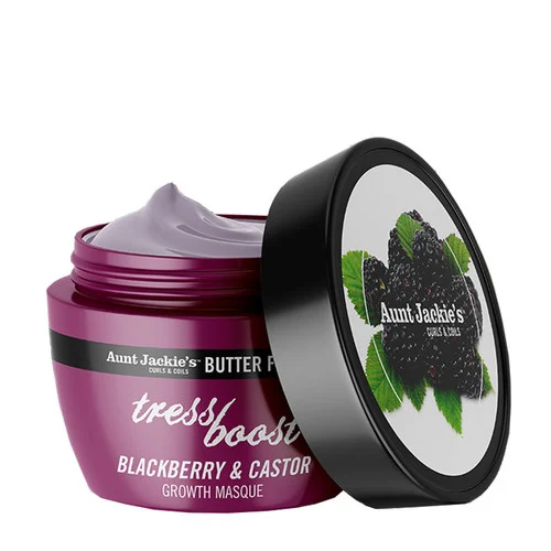Aunt Jackie's Tress Booster Hair Growth Masque - Blackberry & Castor 8 oz