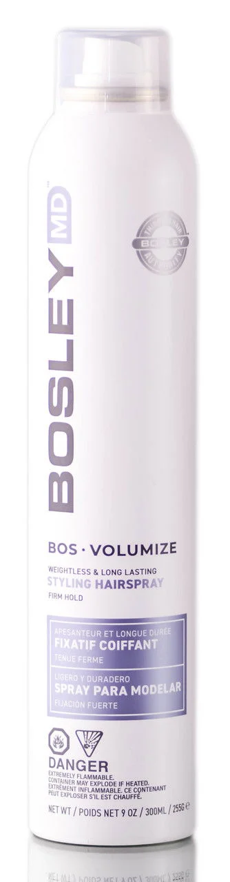 BosleyMD Volumizing and Thickening Styling Hairspray - 9 oz