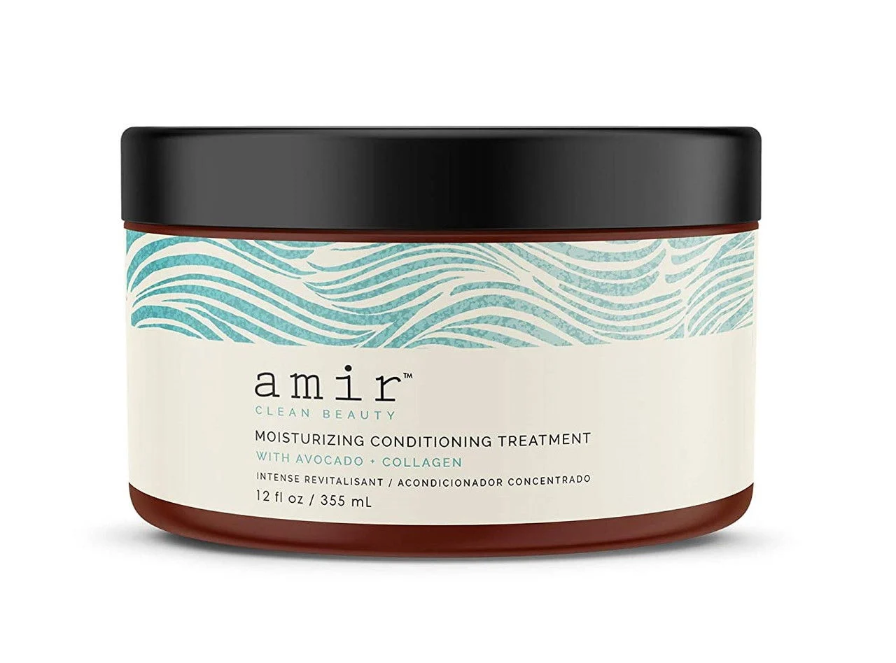 Amir Clean Beauty Moisturizing Conditioning Treatment With Avocado+Collagen - 12 oz