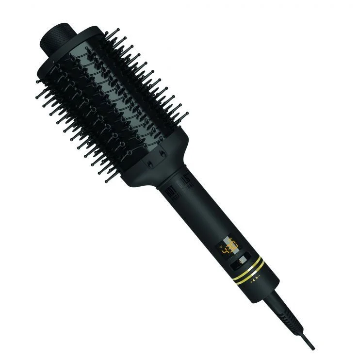 Pro Artist Black Gold Multi-Styler Heated Brush - Oval