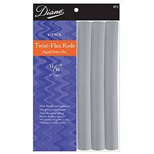DIANE TWIST-FLEX ROD GREY 11/16 IN.-6CT.