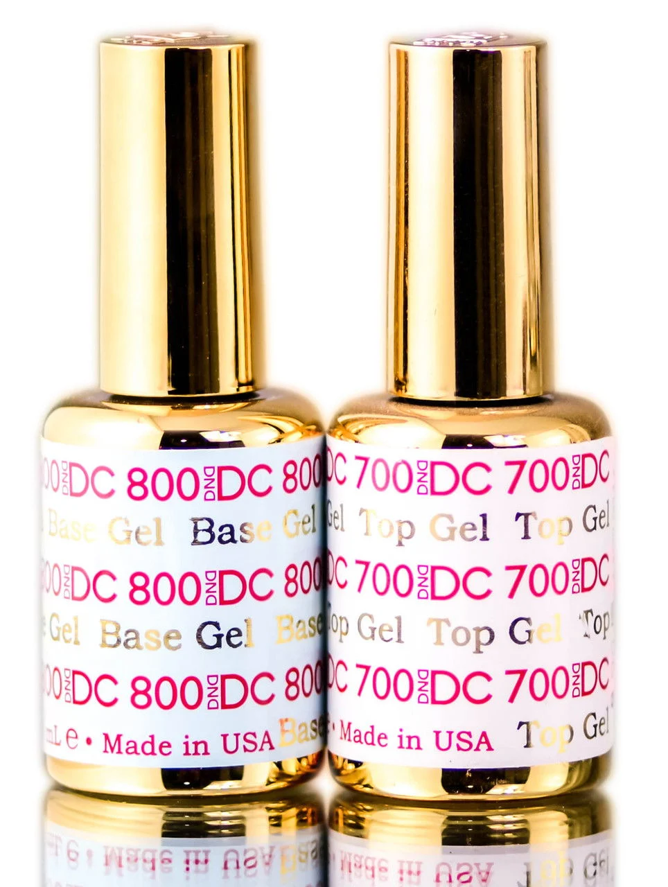 700 Top Gel & 800 Base Gel DUO SET, Soak off Gel All In One Base & Top Coat KIT for Daisy Nails - Top 700 / Base 800