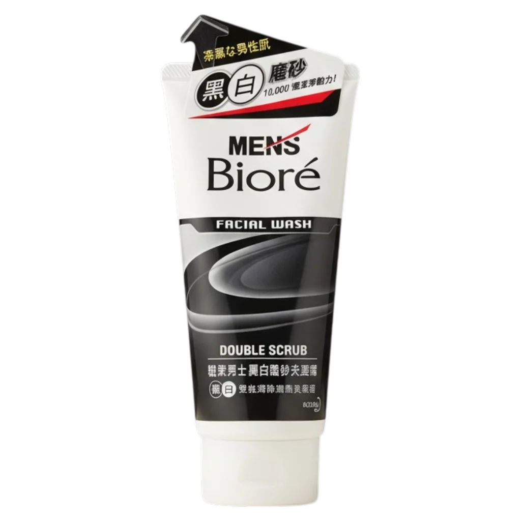 Men's Double Scrub Facial Wash - 4.58 oz