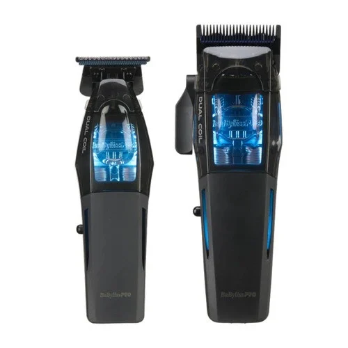 BaBylissPRO High-Performance Dual-Coil Cordless Clipper & Trimmer Barber Combo Set
