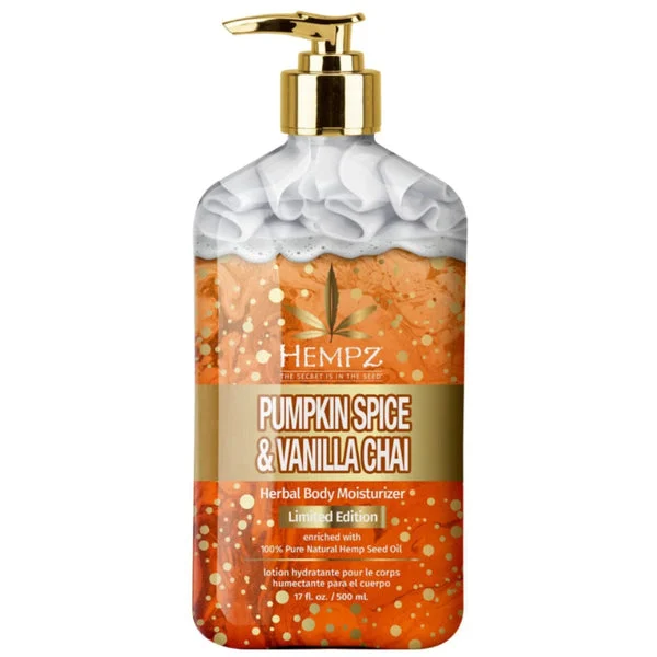 Hempz Pumpkin Spice and Vanilla Chai Body Lotion