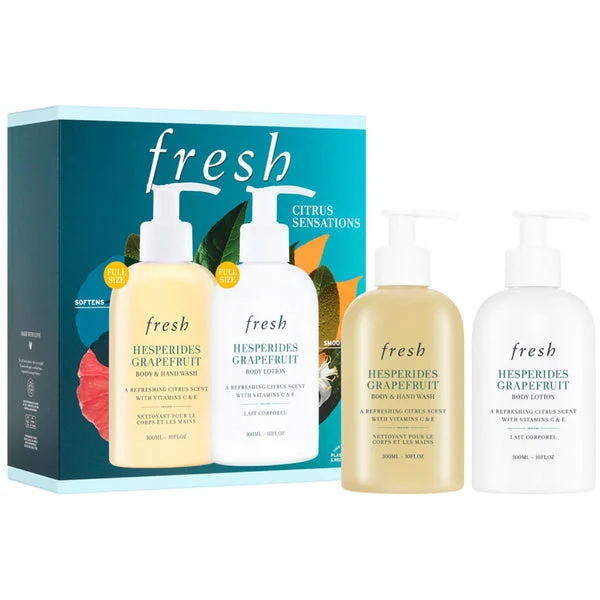 Fresh Citrus Sensations Shower Gel + Lotion Set
