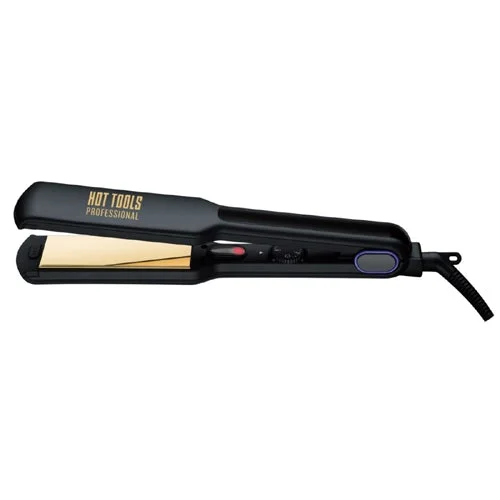 Hot Tools Flat Iron Gold Plate 3 in 1 1-1/2 inch