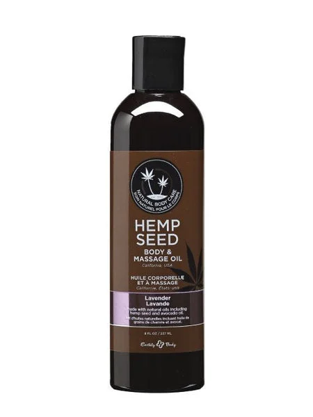 Earthly Body Massage Oil-Lavender 8 oz