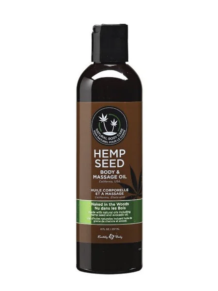 Earthly Body Massage Oil-Naked in the Woods 8 oz