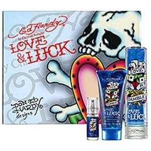 ED HARDY MEN`S LOVE AND LUCK GIFT SET 3 PC