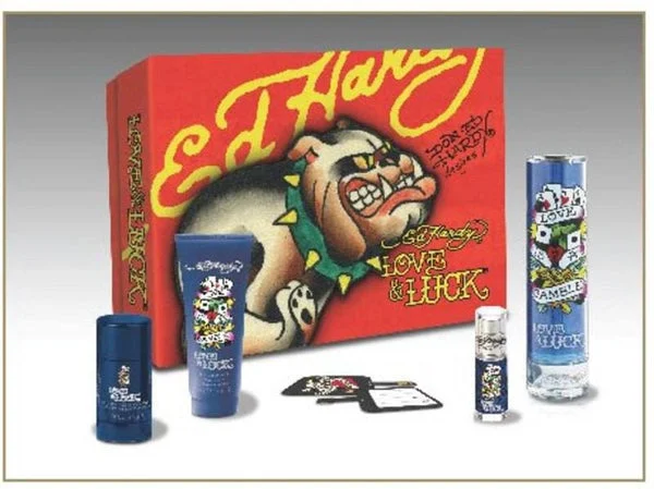 ED HARDY Mens Love & Luck Gift Set 5 pc Set