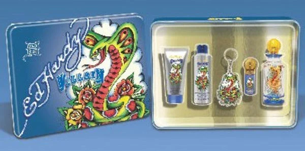 ED HARDY VILLAIN MEN`S GIFT SET