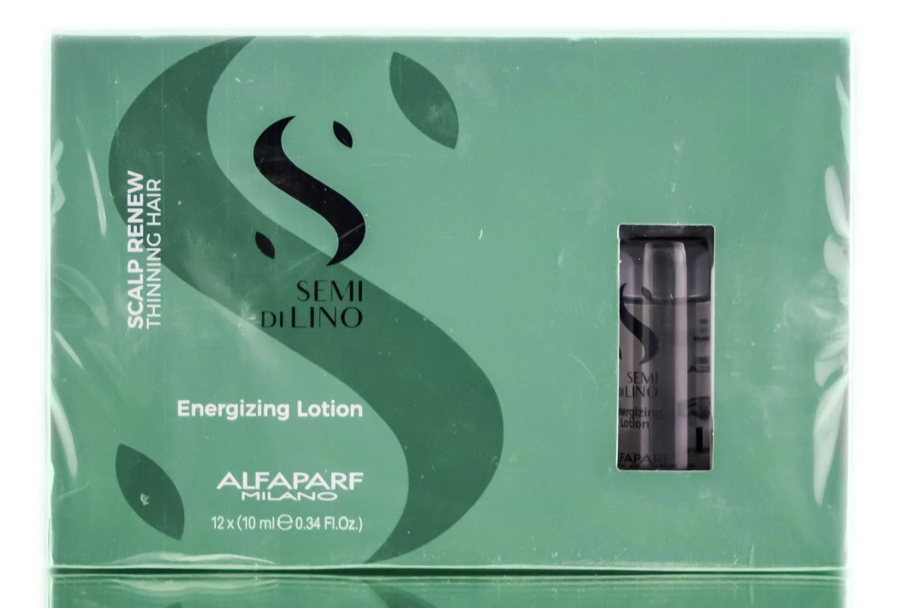 Alfaparf Semi Di Lino Scalp Renew Thinning Hair Energizing Lotion - 12x10ml / 0.34 oz
