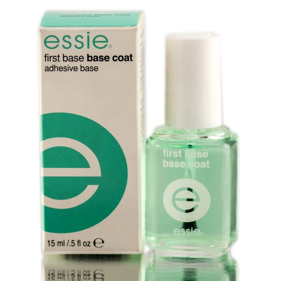 Base Coat: First Base Base Coat Adhesive - Size : 0.5 oz