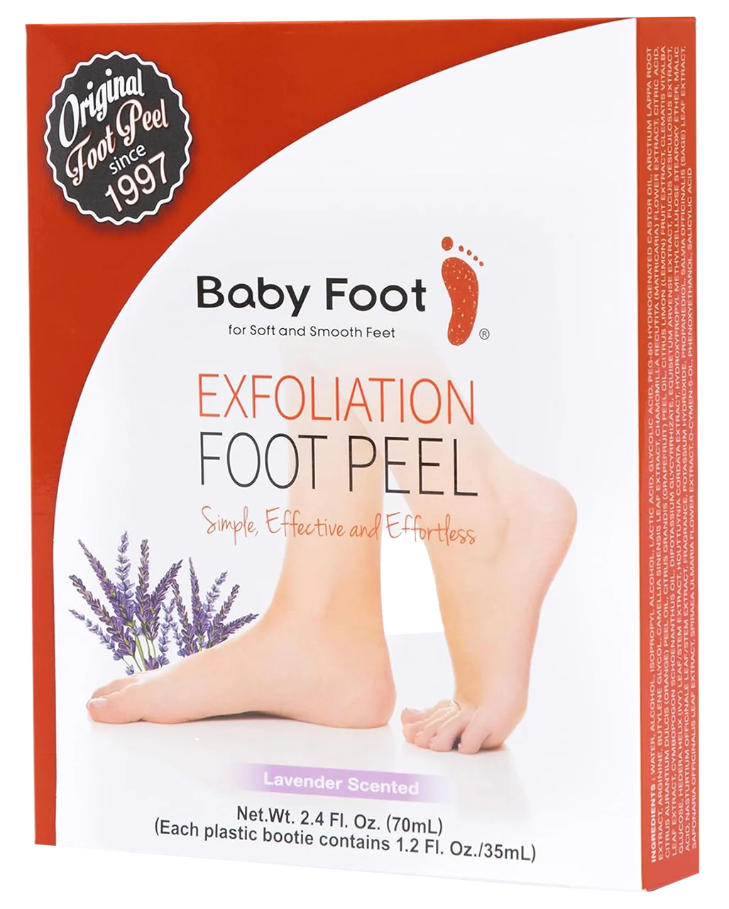 Exfoliation Foot Peel - Lavender Scent