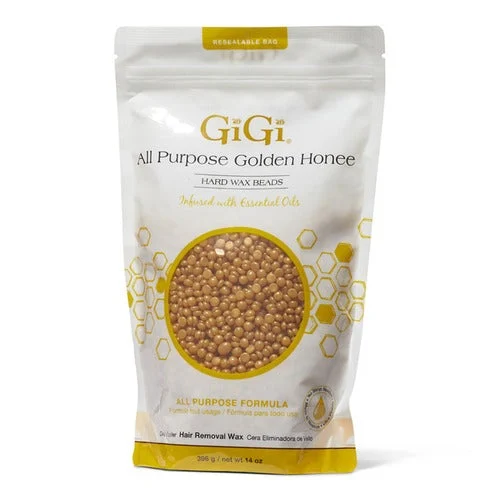 GIGI All Purpose Golden Honee Wax Beads 14 oz