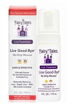 FAIRY TALES LICE GOOD BYE WITH NIT COMB