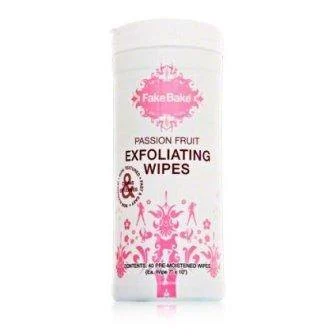 Fake Bake Passion Fruit Exfoliating Wipes 40 CT