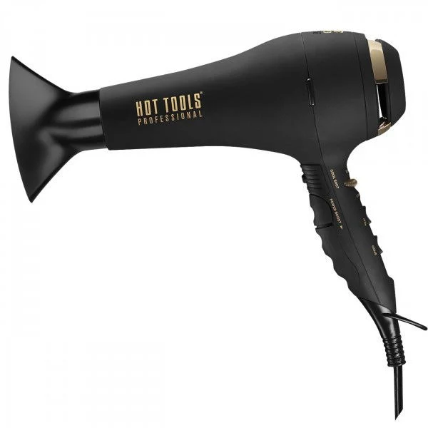 Black Gold Turbo Ionic Salon Dryer - Black