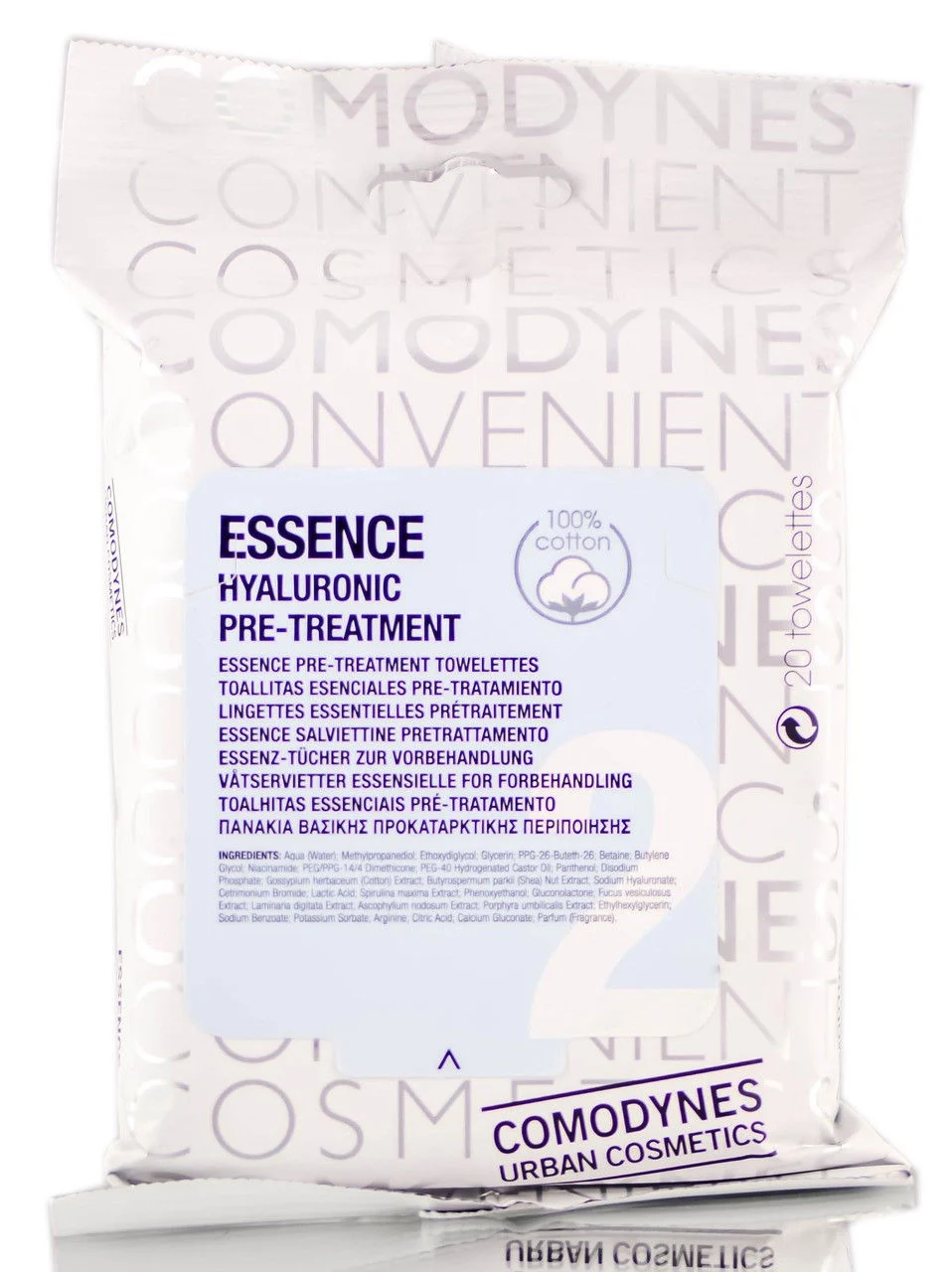 Essence Hyaluronic Pre-Treatment Towelettes - 20 pc