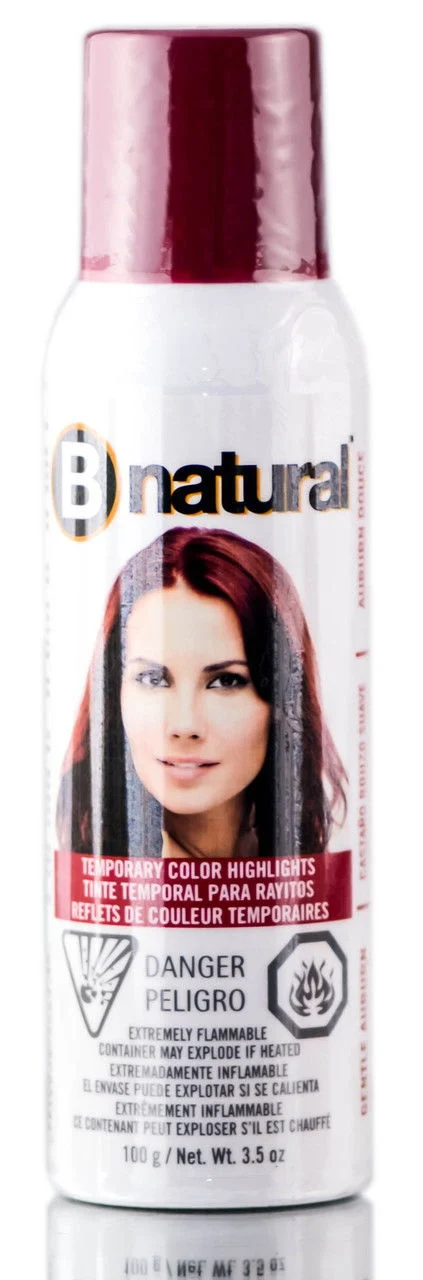 BNatural Color Highlights Spray - Gentle Auburn / 3.5 oz