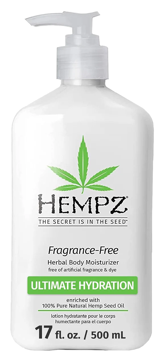 Fragrance-Free Herbal Body Moisturizer - 17 oz