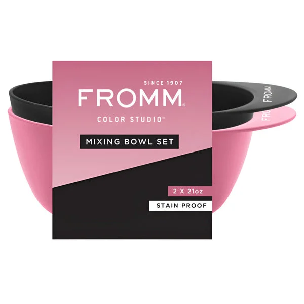 Fromm Color Bowls Floral 21 oz 2pk