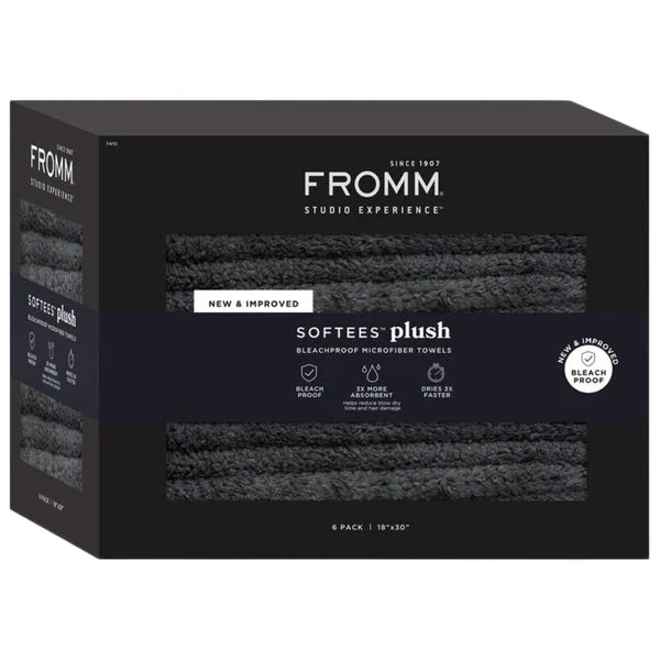 Fromm Softees Plush Towel 6 pk