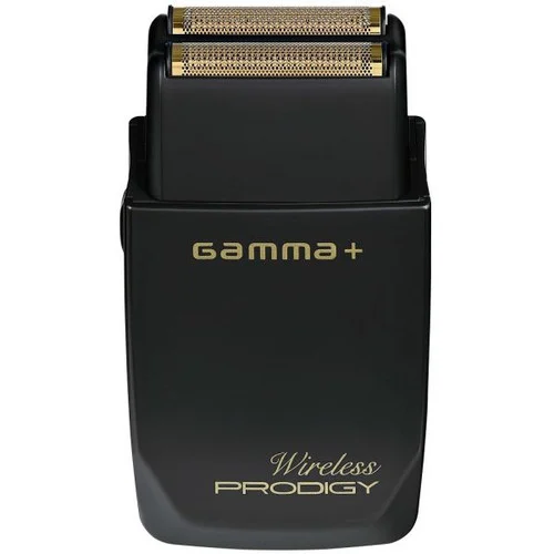 GAMMA+ Professional Wireless Prodigy Turbocharged Foil Shaver - Black