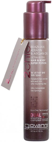 Giovanni 2Chic Ultra-Sleek Hair and Body Super Potion 1.8 oz