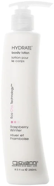 Giovanni Hydrate Body Lotion Raspberry Winter 8.5 oz