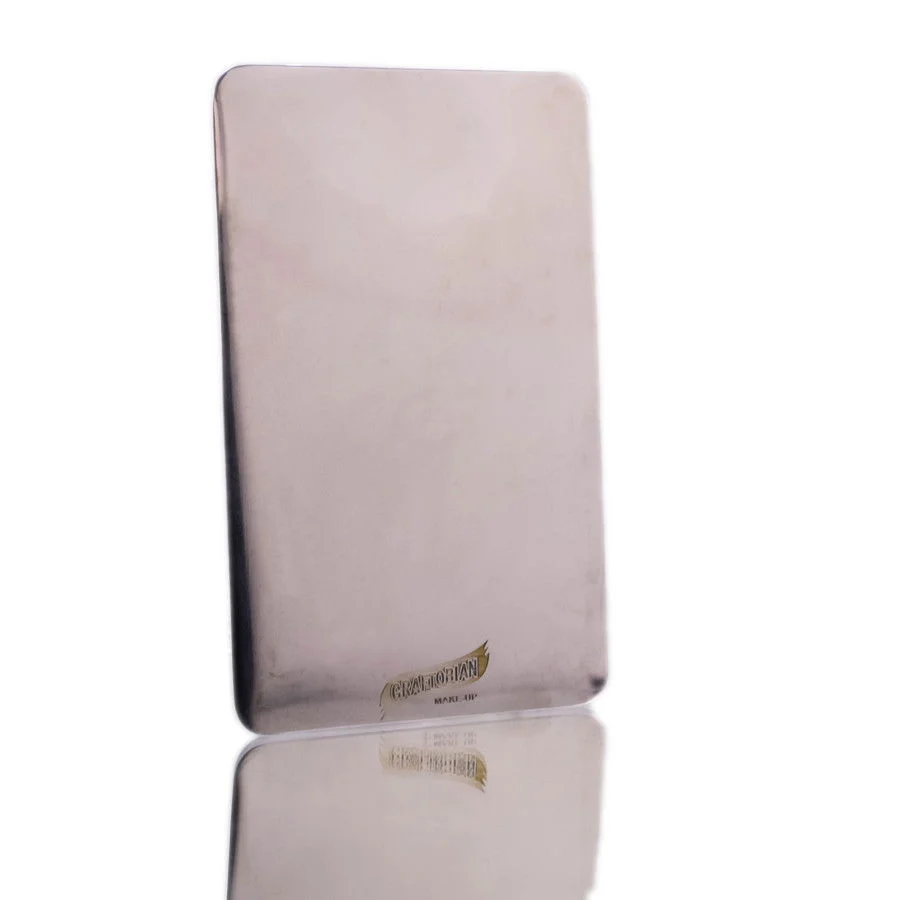 Graftobian Steel Mixing Palette - Option : 3x5 in