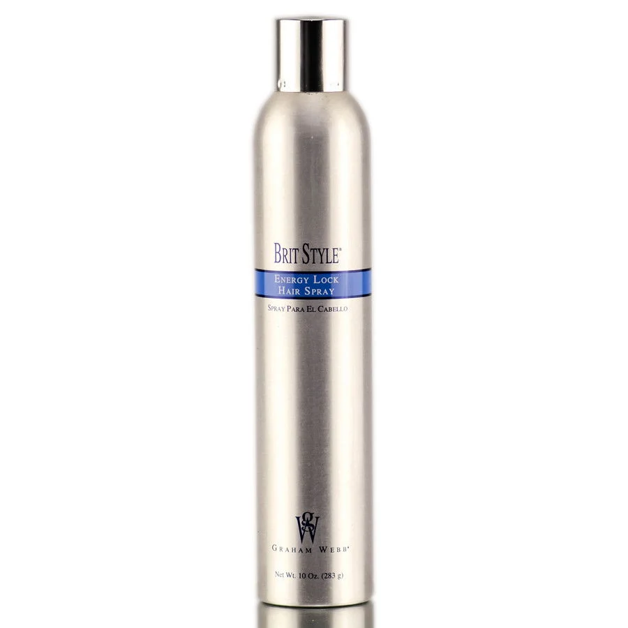 Brit Style Energy Lock Hair Spray - Size : 10 oz