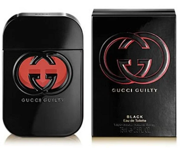 GUCCI GUILTY BLACK WOMEN`S EAU DE TOILETTE SPRAY 1.6 oz