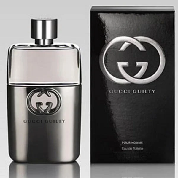 GUCCI GUILTY MEN`S EAU DE TOILETTE SPRAY 3.0 OZ.