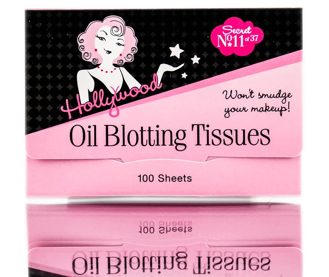 Hollywood Oil Blotting Tissues - Blotting Sheets