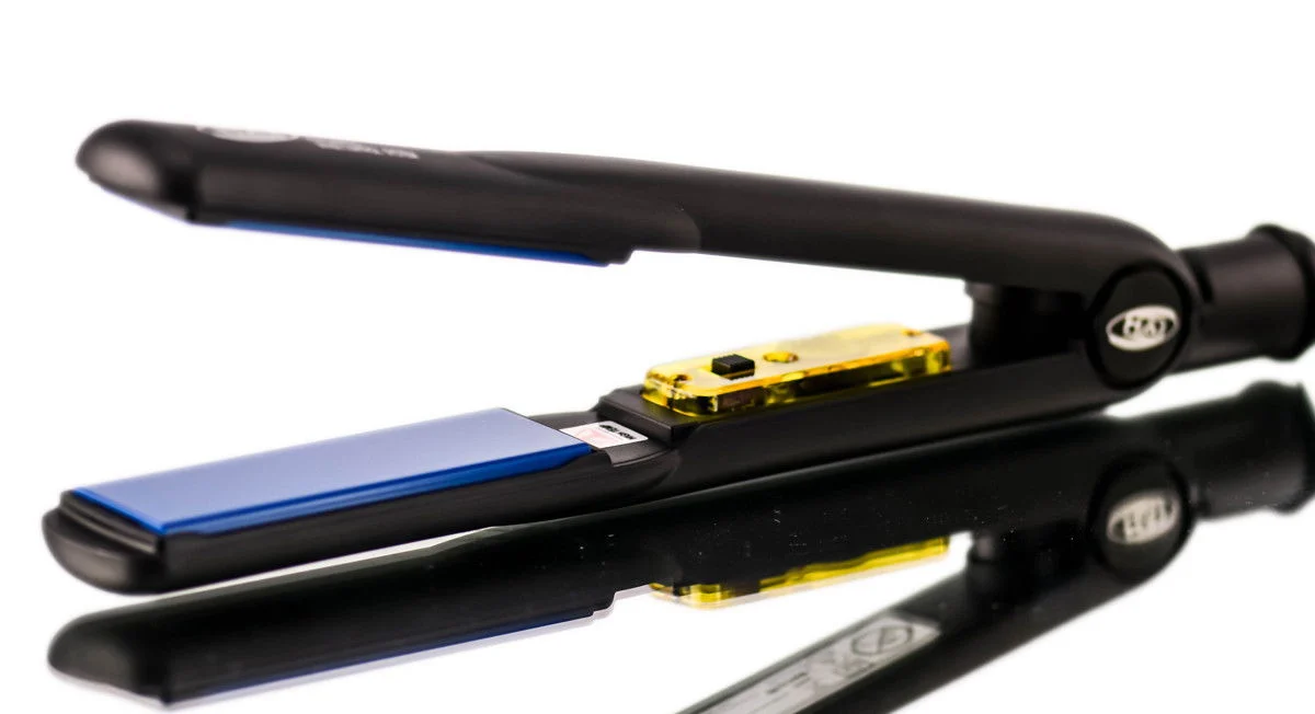 Classic Ceramic Far- Infrared Heat Convertable Flat Iron - Option : 1 1/4"