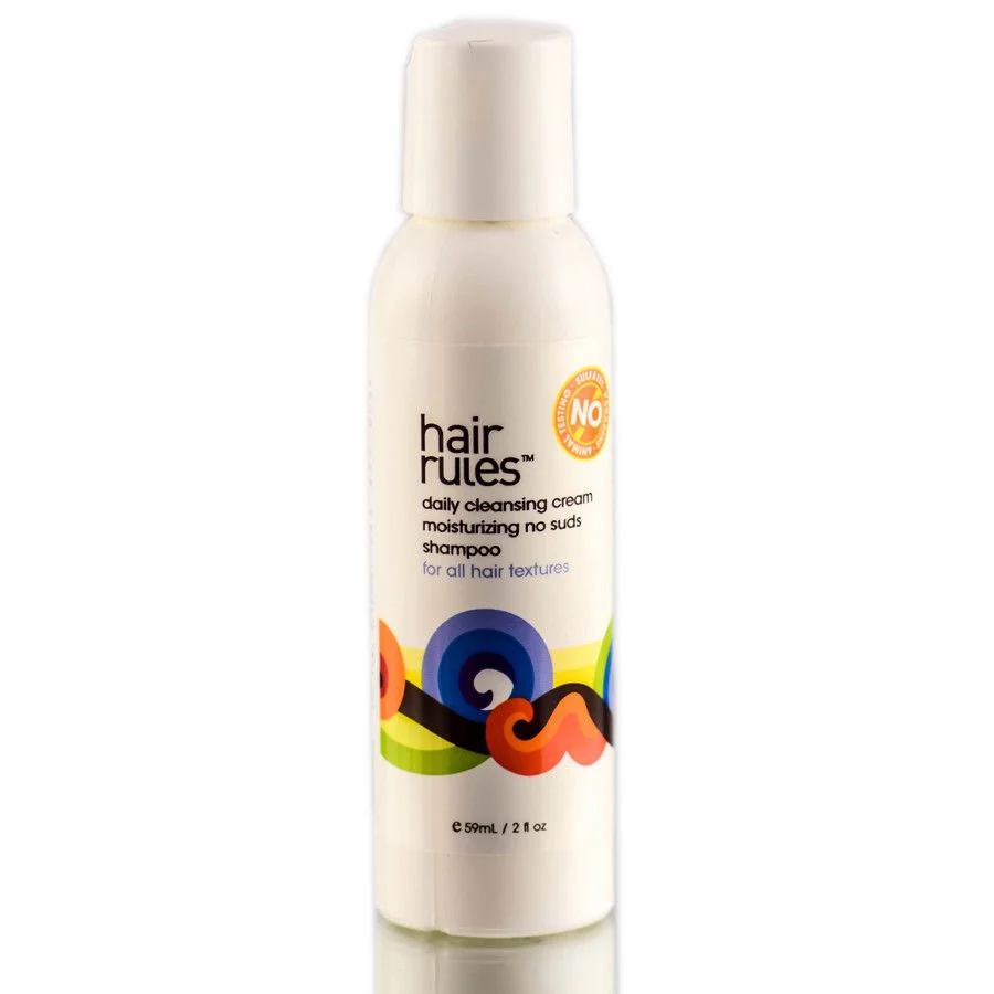 Daily Cleansing Cream Moisturizing No Suds Shampoo - Size : 2 oz - travel