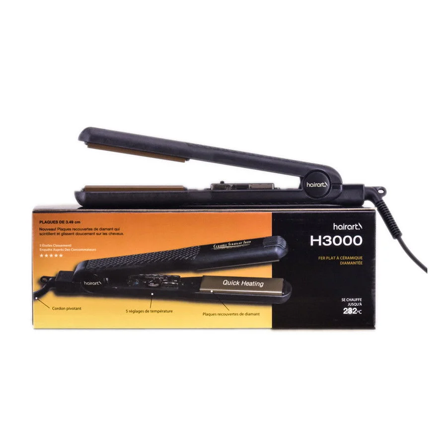 Ceramic Straightening & Curling Iron H3000 - 1 3/8 inch